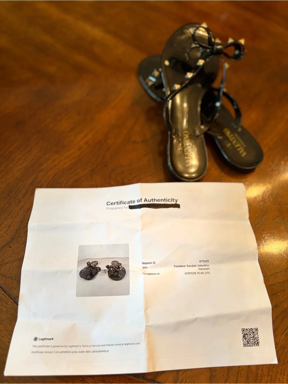 Valentino Black Rockstud Sandals - NWOT Authentication Cert Inc. See Sizing Note